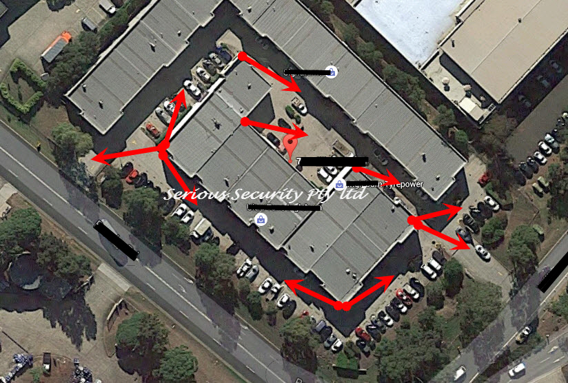 Sample CCTV Plan for Industrial Complex