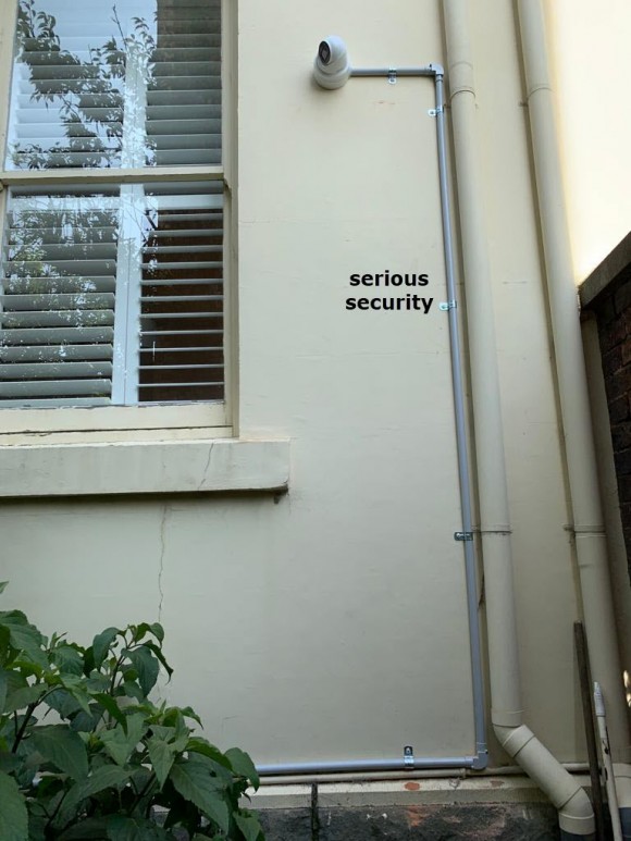 Conduit for installations Serious Security Sydney & Melbourne