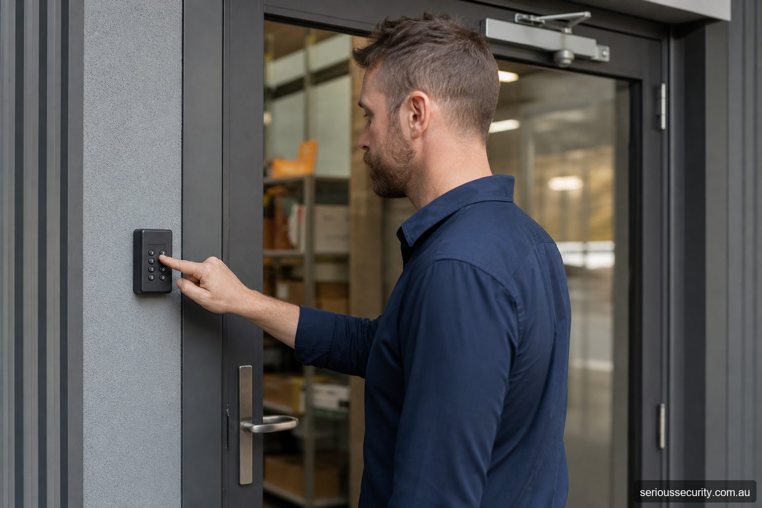 Serious Security access control planning illustration relevant to Standalone vs Networked Access Control